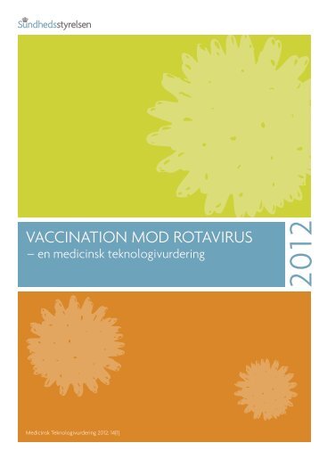 Rapport: Vaccination mod rotavirus - Sundhedsstyrelsen