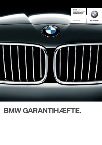 Download BMW Garantihæfte (Pdf) - BMW Danmark