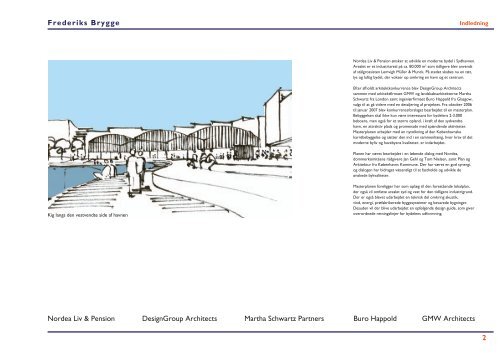 Masterplan for Frederiks Brygge