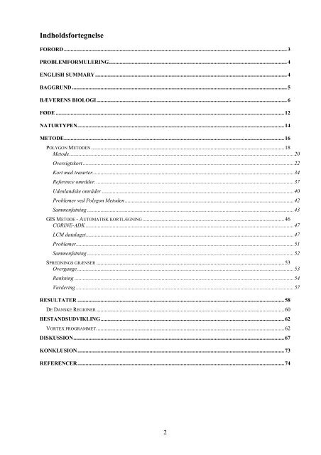 Kandidatafhandling: Udarbejdet af Rune Kargo ... - Naturstyrelsen