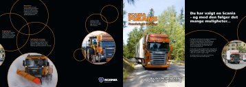 Brosjyre Scania Finans