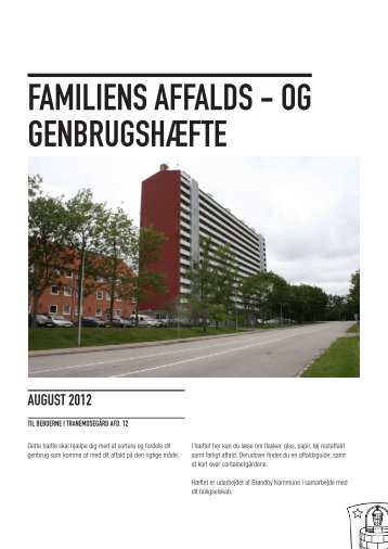 FAMILIENS AFFALDS - OG GENBRUGSHæFTE - Bo-Vest