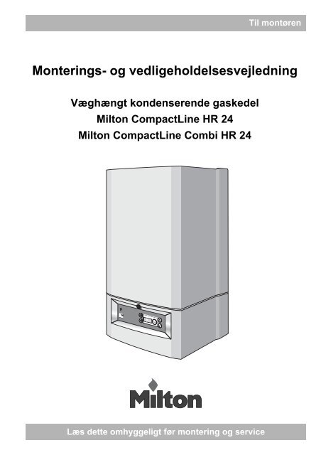 IM Milton CompactLine (Combi) HR24 - DE