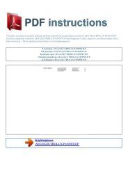 Käyttöohje AEG-ELECTROLUX F65050VI1P - PDF INSTRUCTIONS