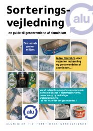 en guide til genanvendelse af aluminium - Rent Skrald