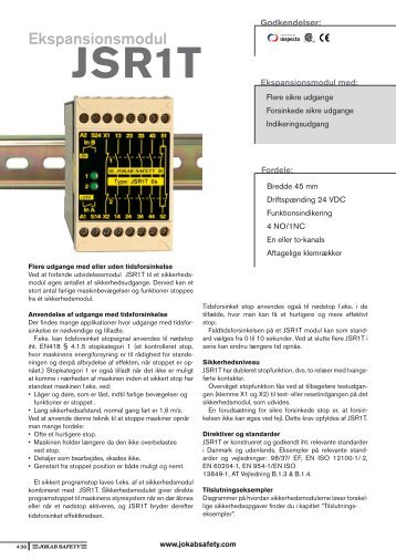 Ekspansionsmodul - Jokab Safety