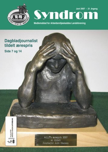 Syndrom nr 2 - 2007.indd - Arbeidsmiljøskaddes landsforening