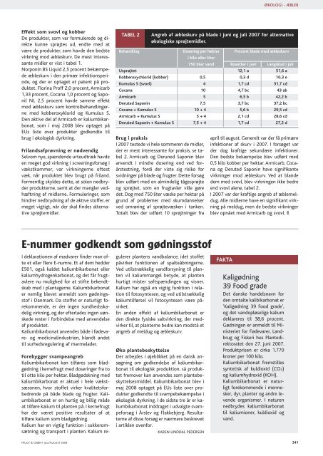 Lille og alsidigt gartneri - Gartneribladene