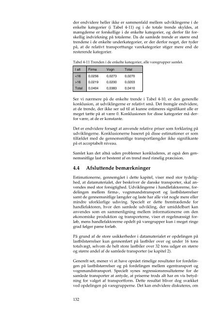 En model for godstransportens udvikling - DCE - Nationalt Center for ...