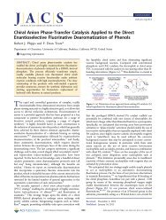 Chiral Anion Phase-Transfer Catalysis Applied to the Direct ...