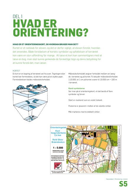 Naturløbet Orientering i SkOlen - Dansk Orienterings-Forbund