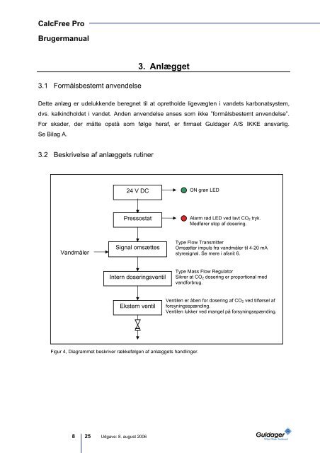 CalcFree Pro Brugermanual - Guldager