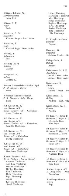 skibsliste 1983