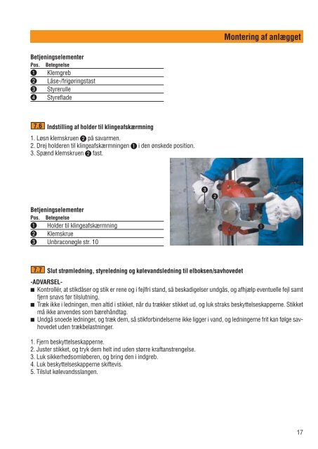 Anvendelsesformål - Hilti Danmark A/S