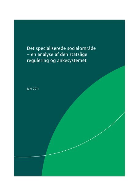 en analyse af den statslige regulering og ankesystemet - Social