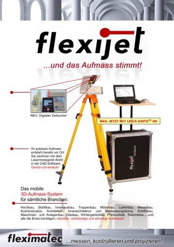 Das mobile 3d-Aufmass-System für sämtliche ... - Inside-Systeme