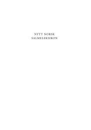 Nytt Norsk Salmeleksikon Bind 2_.pdf - Akademika forlag