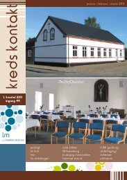 kreds :kontakt - Luthersk Mission i Vestjylland