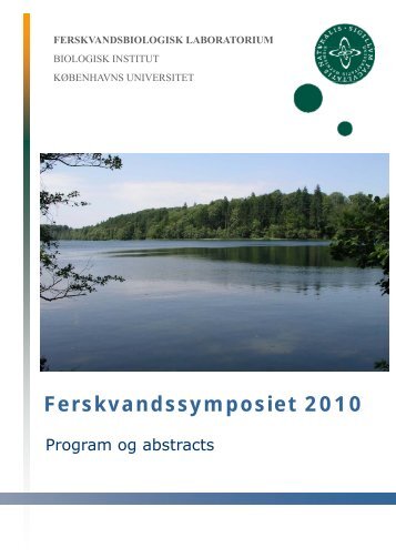 Ferskvandssymposiet 2010 - Ferskvandssymposiet 2012