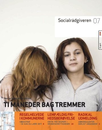 Socialrådgiveren nr. 7-2008 - Dansk Socialrådgiverforening