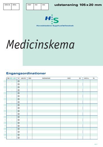 Medicinskema tomt