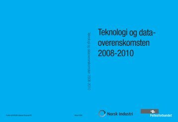 TEKNOLOGI- OG DATAOVERENSKOMSTEN ... - Fellesforbundet