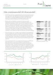 Ladda senaste Veckoöversikt - Front Capital Oy