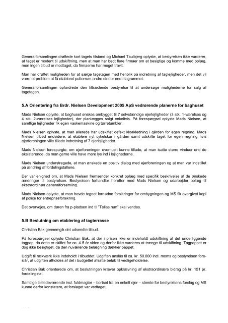 Referat fra generalforsamling 2006 - Louisegaarden