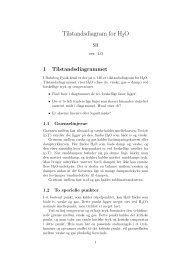 Tilstandsdiagram for H2O - hindsholm.dk