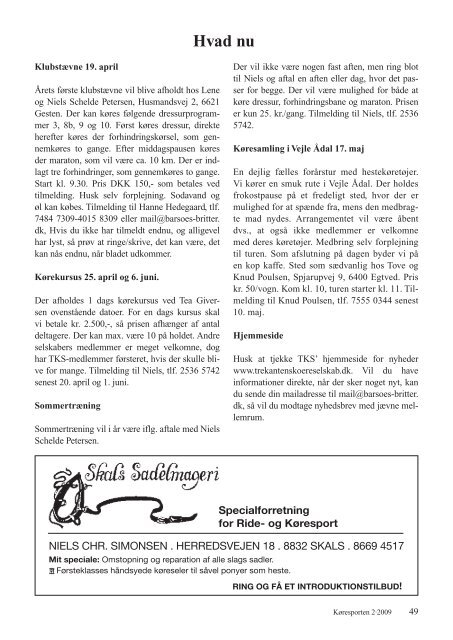 Download Køresporten nr. 2 2009.pdf - Karetmager.dk