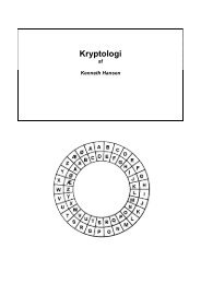 Kryptologi - KennethHansen.net