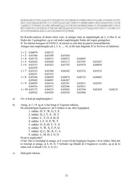 Kryptologi - KennethHansen.net