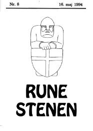 Nr. 8 16. maj 1994 - Runestenen