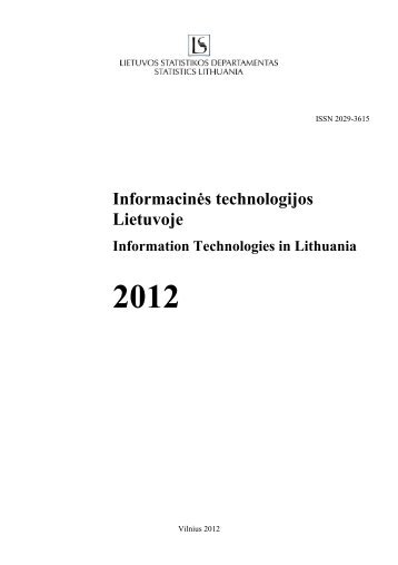 Informacinės technologijos Lietuvoje 2012