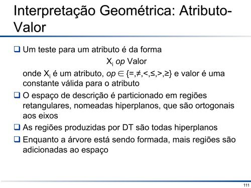 Indução de Árvores de Decisão