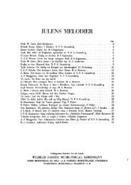 JULENS MELODIER