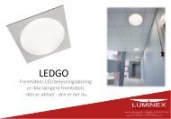 Download LEDGO information som .pdf lige her. - Luminex
