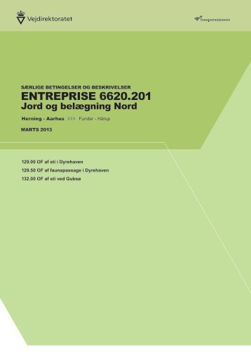 SBB ver. 11 - Leverandørportal - Vejdirektoratet