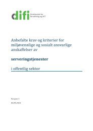 Serveringstjenester - Difi