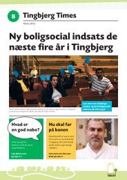 Ny boligsocial indsats de næste fire år i Tingbjerg - Tingbjerg Forum