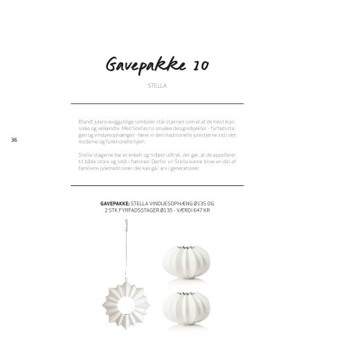 KÄHLER DESIGN 2012 BUSINESS-TO-BUSINESS GAVEKATALOG