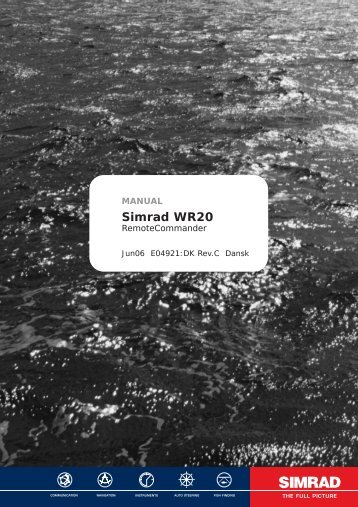 Simrad WR20 - Simrad Yachting