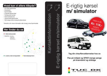 E-rigtig kørsel m/ simulator - TUC A/S