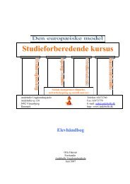 Download håndbog om studyprep - Andebølle Ungdomshøjskole