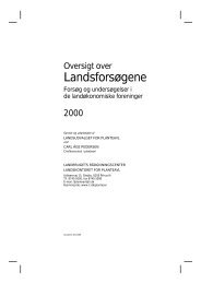 Landsforsøgene