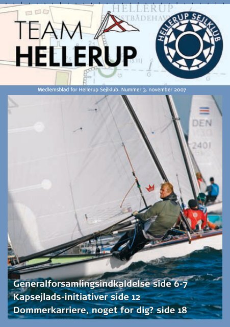 Nummer 3 - November 2007 - Hellerup Sejlklub