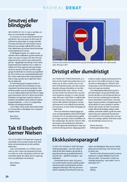 RADIKAL POLITIK 11-2006.indd - Radikale Venstre