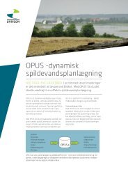 OPUS -dynamisk spildevandsplanlægning - Orbicon