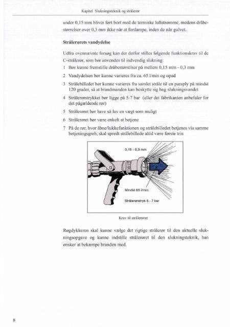 Slukningsteknik og strålerør - Beredskabsstyrelsen