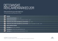 DET DANSKE REKLAMEMARKED 2011 - Danmarks Medie- og ...